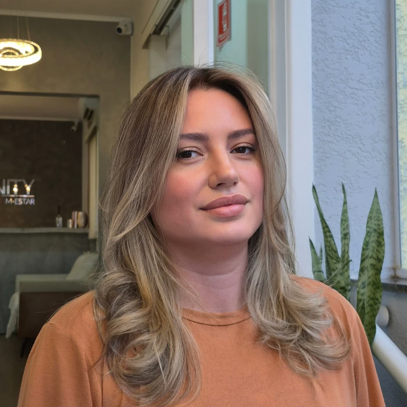 Resultado real de contorno loiro feito na RD Hair Concept
